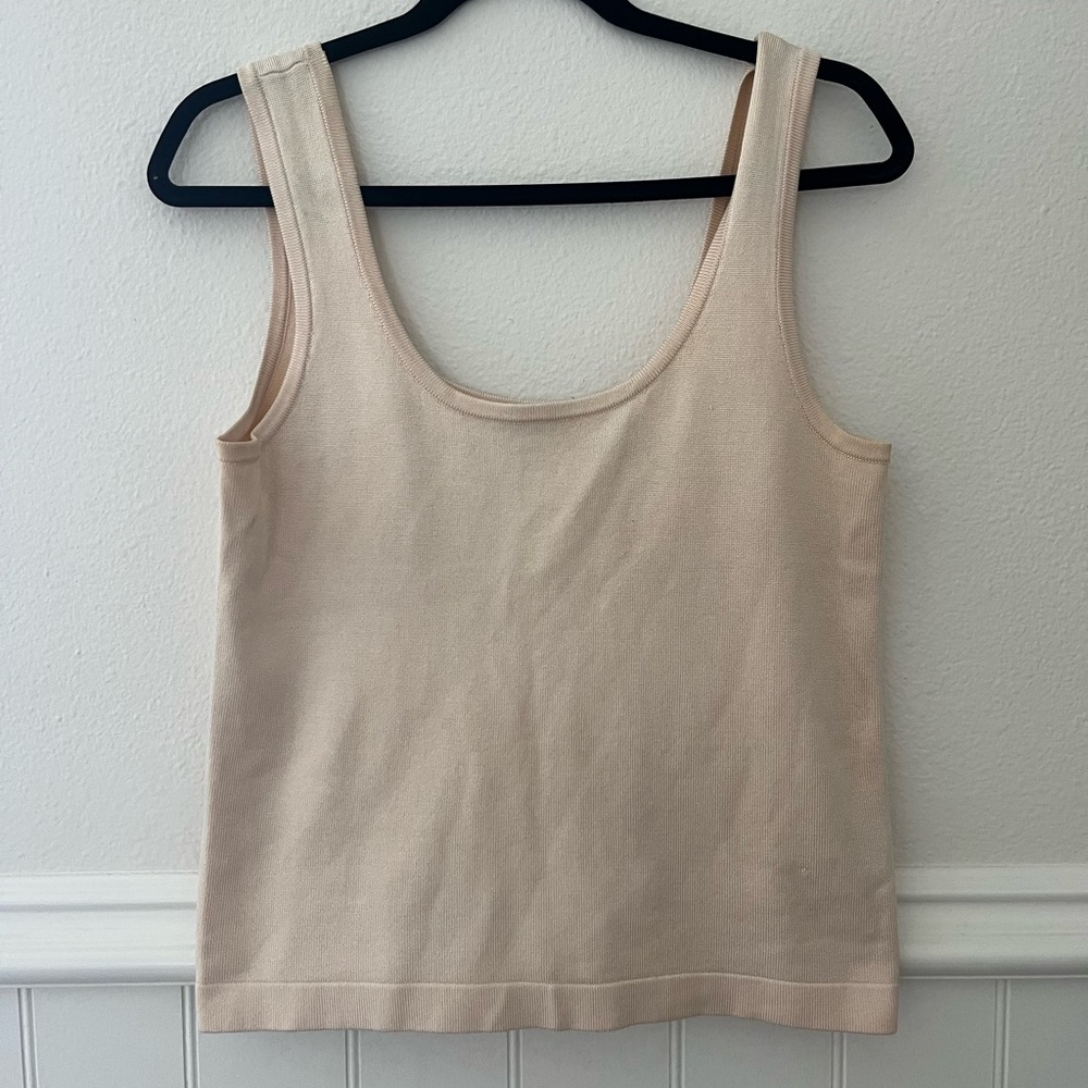 Vintage Classic Cream Tank Top